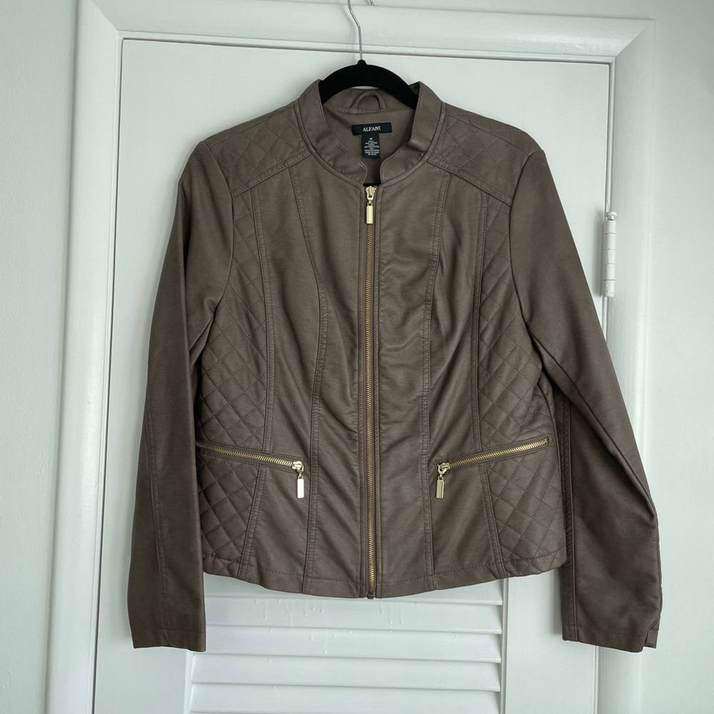 Alflani faux-leather Jacket